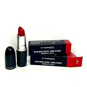 Mac Matte Lipstick Rouge a Levres 0.10 oz (lot of 2)